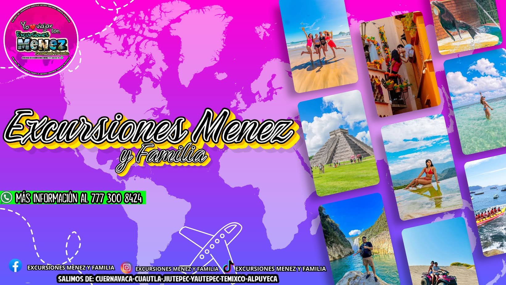 Banner Excursiones Ménez y Familia