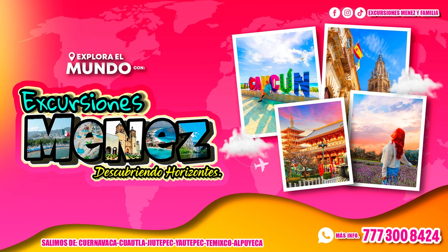 Promo Explora el mundo con Excursiones Ménez